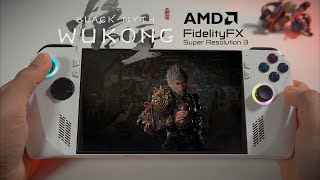 Black myth Wukong  Asus Rog Ally  Z1 EX  FRS 30 Settings  25W  Gameplay  Lets See [upl. by Huang]