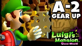 Luigis Mansion Dark Moon  Gloomy Manor  A2 Gear Up Nintendo 3DS Gameplay Walkthrough [upl. by Dannica86]