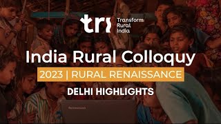 India Rural Colloquy  Highlights Delhi [upl. by Okiek795]