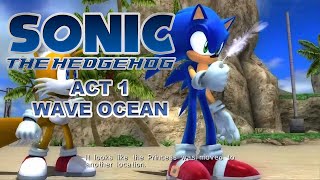 Sonic 06 Project 06  Silver Release Patch v14 Act 1 Wave Ocean Rank B [upl. by Sumaes511]