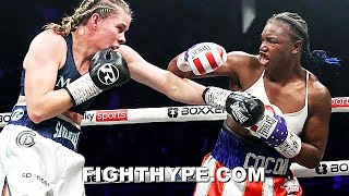 CLARESSA SHIELDS VS SAVANNAH MARSHALL FULL FIGHT ROUNDBYROUND COMMENTARY FT MAYER VS BAUMGARDNER [upl. by Corliss335]