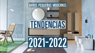 💡✅ BAÑOS MODERNOS PEQUEÑOS y grandes  TENDENCIAS 2021 🛀 [upl. by Kafka]