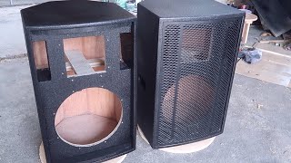 How to make a 12inch fullrange speaker  My passion for music [upl. by Aniretake]