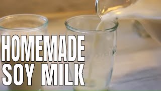 Soy Milk Recipe [upl. by Dolley536]