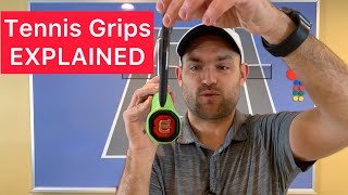 Tennis Grips EXPLAINED [upl. by Stanwin]