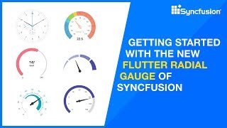 Getting Started with the New Flutter Radial Gauge of Syncfusion [upl. by Zachary]