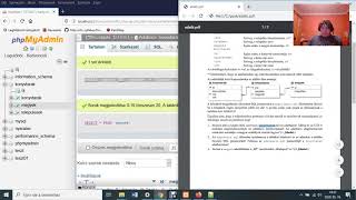 2020 május SQL középszintű érettségi feladat megoldása XAMPP [upl. by Eirellav810]
