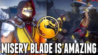 Scorpions Misery Blade Is AMAZING  Mortal Kombat 11 Online Beta Scorpion amp Skarlet Gameplay [upl. by Ynner830]