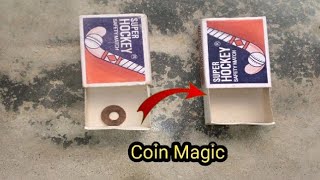 How To Do The Disappearing Coin Magic Trick  Coin Magic Trick Tutorial [upl. by Ydahs]