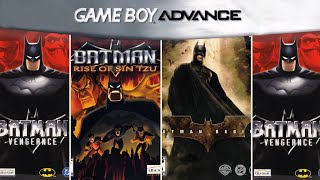 Evolution Batman Games for GBA [upl. by Heddie]