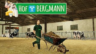 LS22 HOF BERGMANN 26 Ställe ausmisten am Frühen Morgen  FARMING SIMULATOR 22 [upl. by Eanram]