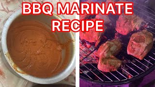 BBQ MARINADE RECIPE  KANNADA VLOG  ಚಿಕೆನ್ BBQ MARINATE ಮಾಡುವ ವಿಧಾನ [upl. by Prestige]