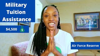 How to Apply for MILITARY Tuition Assistance  Air Force [upl. by Yemaj]