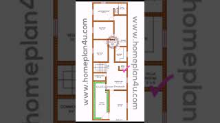 shorts 25 x 80 house plan [upl. by Omar229]