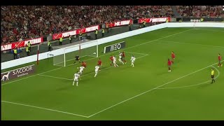 MITROVIC 89TH Minute Goal and celebration PORTUGAL VS SERBIA 12 [upl. by Vaclava]