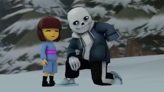 Frisk meets Sans [upl. by Ahsatin120]