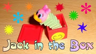 DIY Miniature Jack in the Box  How to Make Miniature Things [upl. by Zamir]