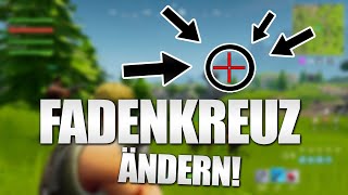 FORTNITE  Fadenkreuz ändern  Besseres Aim bekommen  CROSSHAIR CHANGER 2025 [upl. by Eidoc269]