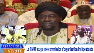 urgent Le RMUP exige une commission dorganisation indépendante [upl. by Nidak794]