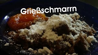 Grießschmarrn vegan ohne Milch und ohne Eier  Rezept [upl. by Nylirac]