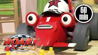 Roary the Racing Car Official 🏎️ 1 HOUR COMPILATION 🏎️ Roary Full Episodes  Cartoons for Kid [upl. by Akila]