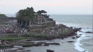 The temple of Tanah Lot Bali  Indonesia [upl. by Feilak]