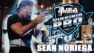 SEAN NORIEGA TAKES 5th amp 250  THE VA PRO  USA Powerlifting Virginia [upl. by Coleman]