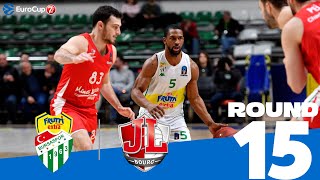 Bursaspor rallies to beat Bourg  Round 15 Highlights  7DAYS EuroCup [upl. by Kotz]