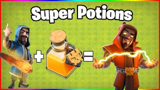 How to Use Super Potions in Clash of Clans [upl. by Marylou]