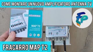 Installare un nuovo amplificatore antenna TV Fracarro a seguito di segnale disturbato o assente [upl. by Lorianne]