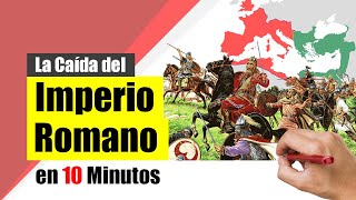 ¿Por qué cayó el IMPERIO ROMANO de Occidente  Resumen  Crisis del siglo III guerras civiles [upl. by Ahsiemak]