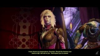 Destiny  Mara Sov Queen of the Awoken all cutscenes 1080p [upl. by Aneala604]