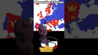 monarchies in europe 1914  1930  2024 countryballeurope1890 countryballs [upl. by Akila]