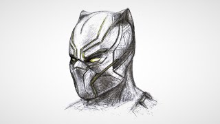 How To Draw Black Panther [upl. by Zaria]