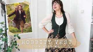 Making A Hobbity Vest  Sew With Me [upl. by Anwadal]