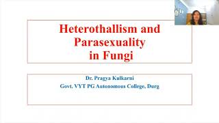 Heterothallusm and Parasexuality in Fungi [upl. by Ahsieit763]