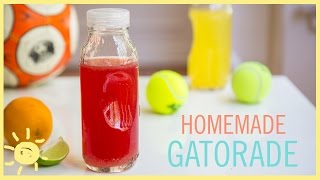 EAT  Homemade Gatorade [upl. by Eenerb]