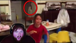 CaseOh Reacts To Nukes Top 5 Scary Videos  Ghosts Caught On Camera [upl. by Engracia185]