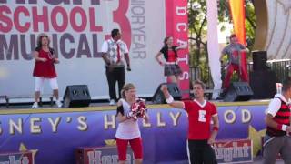 High School Musical 3 Senior Year  Right Here Right Now at Disneys Hollywood Studios [upl. by Schweitzer]