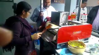 DosaMatic installed at Patna Bihar  Customer Video  Mukunda Foods  Kitchen Automation Partner [upl. by Nosnek]