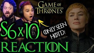 Game of Thrones  S6 E10  PART 1  quotThe Winds of Winterquot  REACTION [upl. by Ardnekahs]