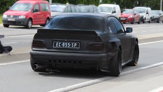 BMW E36 Compilation  Accelerations Burnouts Sounds [upl. by Rocco]