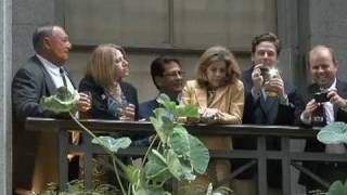 Wall Street Mocks Protesters By Drinking Champagne 2011 [upl. by Aiek127]