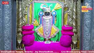 Live Darshan Shree Dwarkadhish Temple Dwarka Official Channel [upl. by Nellahs]