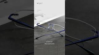 Best Rimless Eyeglasses Frames for Men Pure Titanium Eyewear [upl. by Rehposirhc]