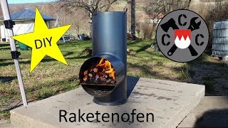 Raktenofen  Bauanleitung und Test DIY [upl. by Treulich]