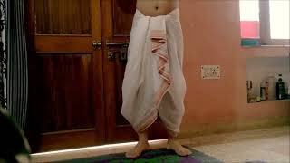 How to Wear a Dhoti in Simple and Basic Steps [upl. by Shiri]