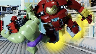 Lego Hulkbuster vs Hulk [upl. by Nerita935]