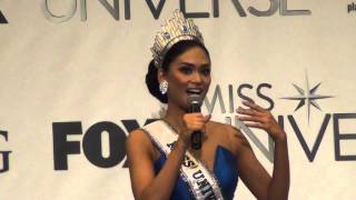 Miss Universe 2015 Pia Wurtzbach PostPageant Interview Unedited Full Coverage [upl. by Clement884]