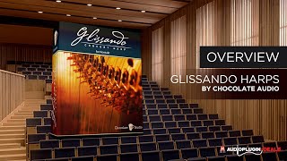 Quick Look at Chocolate Audios Glissando Harps Kontakt Full VST [upl. by Dido14]